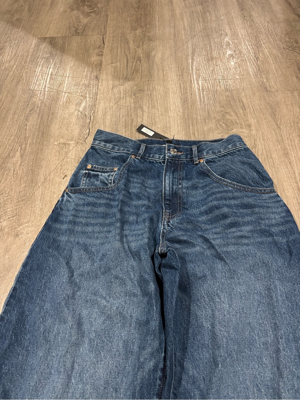 Steve Madden CUFFED BARREL JEAN RAMONA WASH Size 27 - Picture 3 of 4